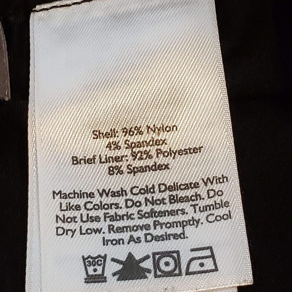 Eddie Bauer Women’s Size 12 Activewear Black Skirt Skort Drawstring Stretch - Picture 5 of 7